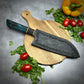 Japanese Santoku - Wa Handle - Forged AEB-L Stainless