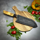 Japanese Santoku - Wa Handle - Forged AEB-L Stainless