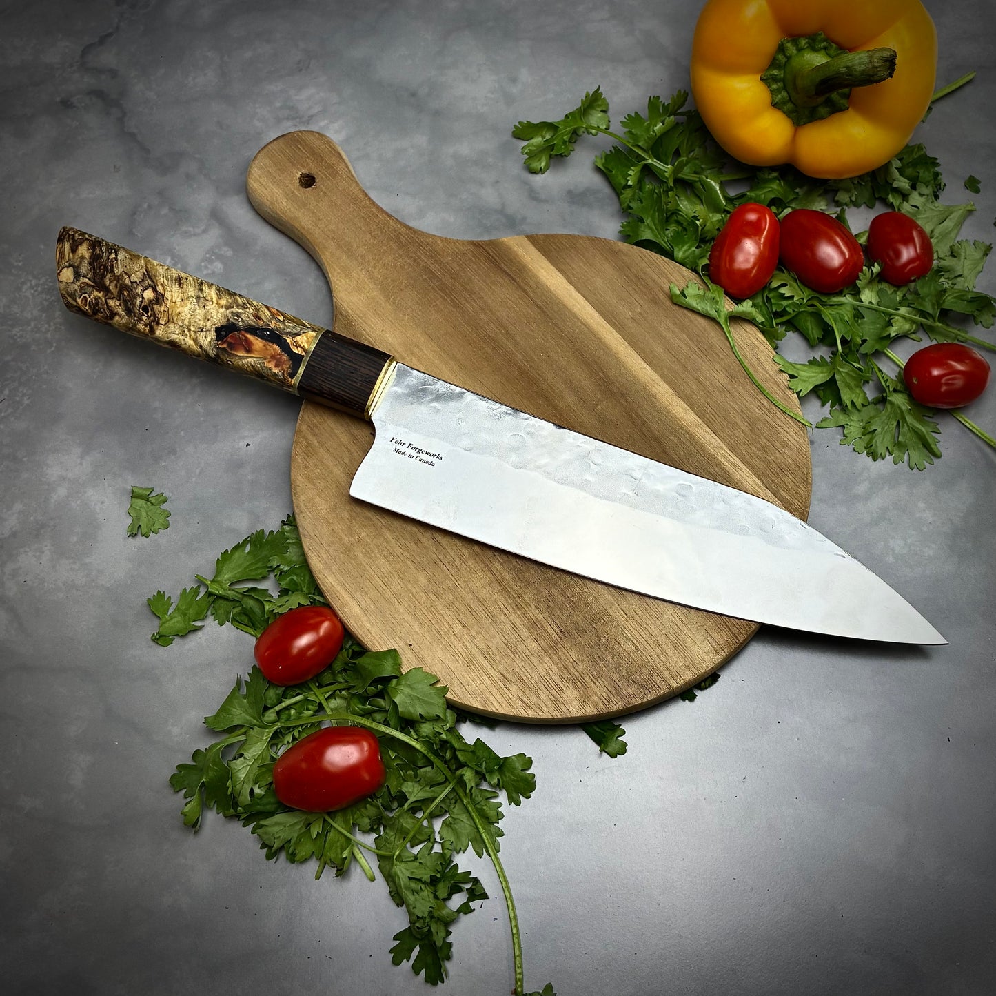 Japanese Bunka - Wa Handle - Forged AEB-L Stainless