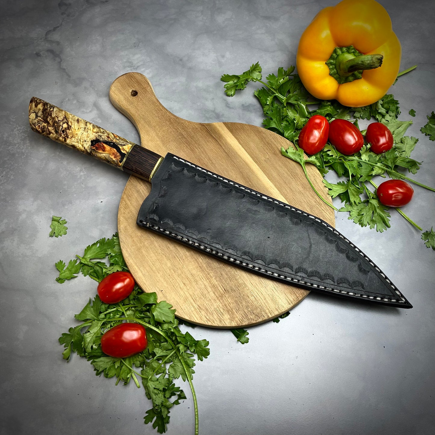 Japanese Bunka - Wa Handle - Forged AEB-L Stainless