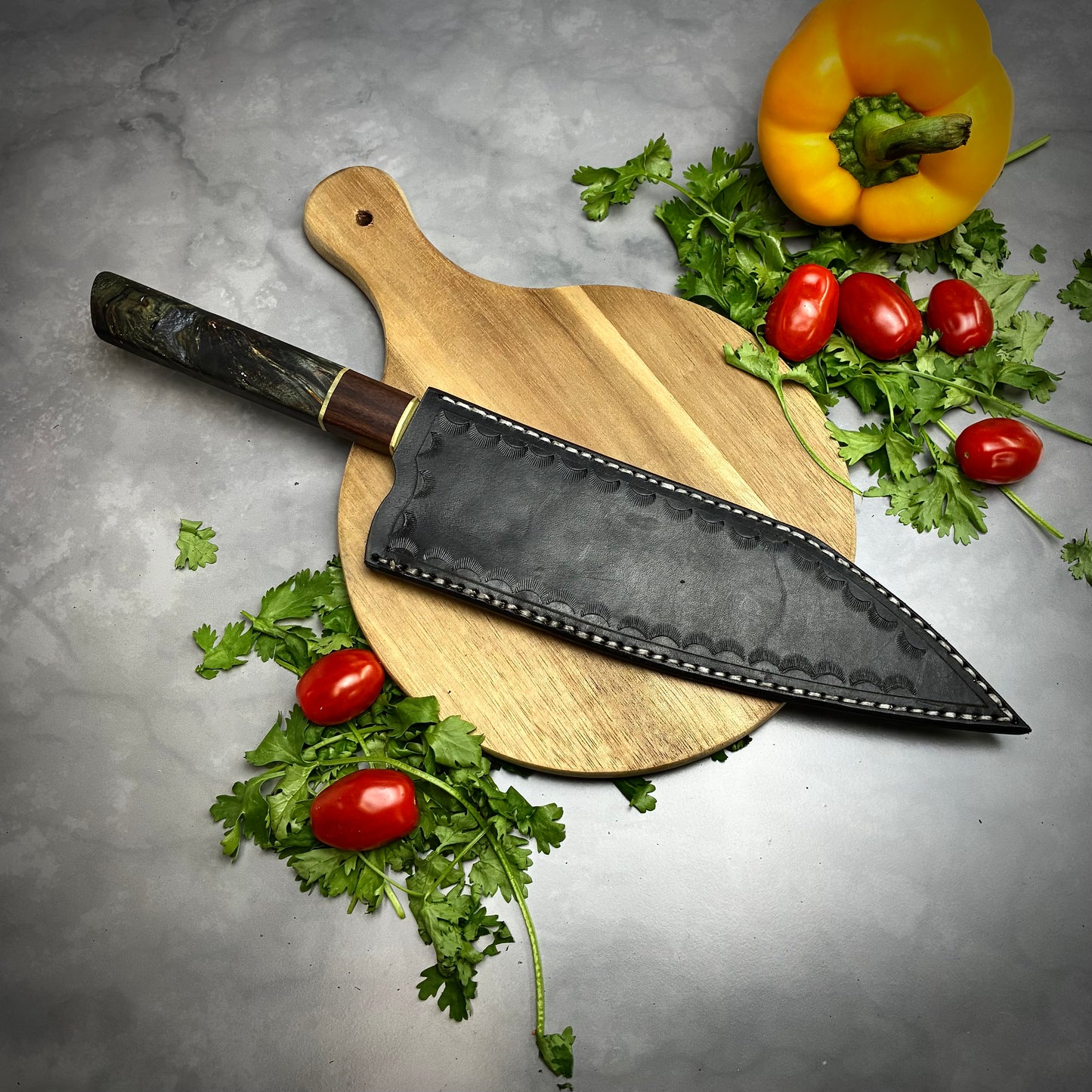 Japanese Bunka - Wa Handle - Forged AEB-L Stainless
