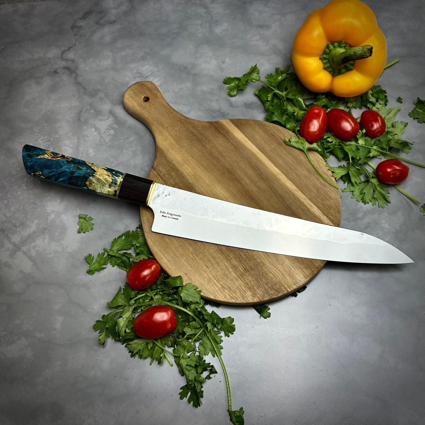 Japanese Gyuto - Wa Handle - Forged AEB-L Stainless
