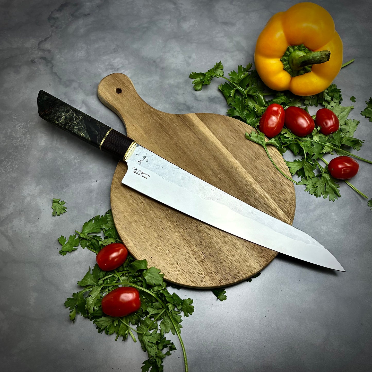 Japanese Gyuto - Wa Handle - Forged AEB-L Stainless