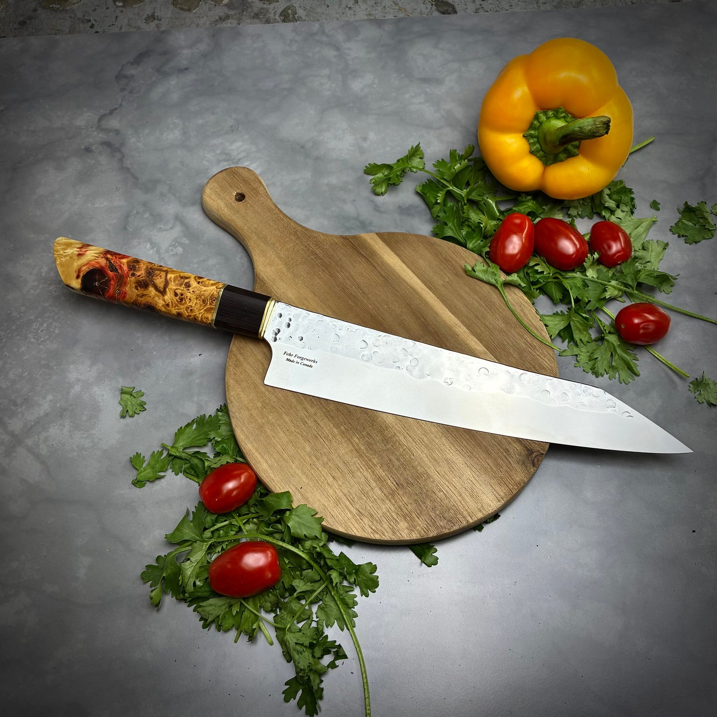 Japanese Kiritsuke - Wa Handle - Forged AEB-L Stainless