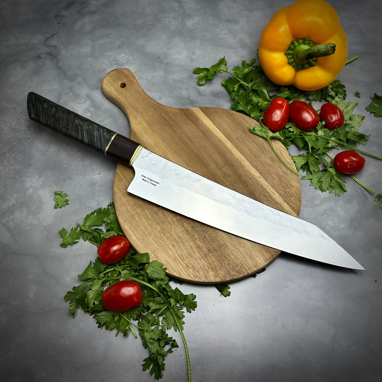 Japanese Kiritsuke - Wa Handle - Forged AEB-L Stainless