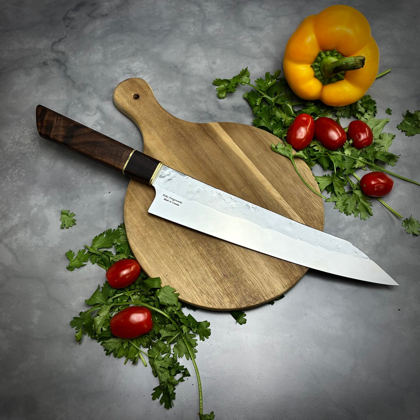 Japanese Kiritsuke - Wa Handle - Forged AEB-L Stainless