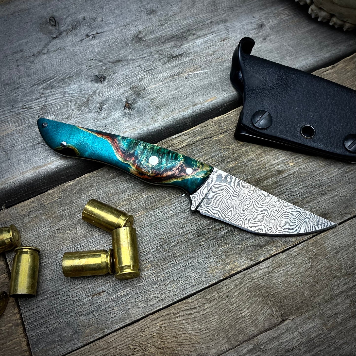 EDC V2 Damascus Steel