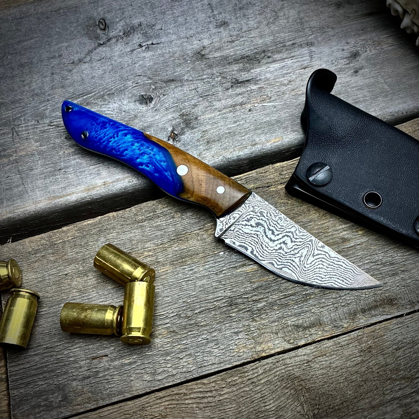 EDC V2 Damascus Steel