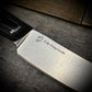 Hand Forged 1095  High Carbon Steel Hunting Knife, handmade in Winnipeg Canada by Blacksmith Graeson Fehr. Kydex or hand tooled leather sheath options.